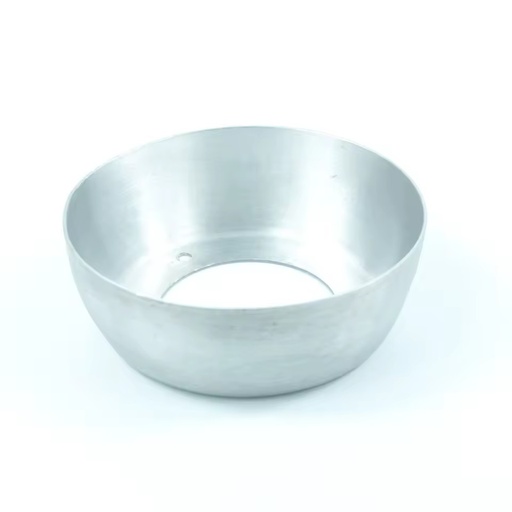 OEM Customer Made Stainless Steel Aluminum Sheet Metal Copper Brass Deep Drawn Stamping Spinning Forming Bowl Parts