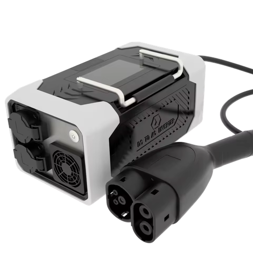 Tesla V2L Adapter 3.5kW 5kW Portable Vehicle-to-Load Power Supply for Electric Outboard Motor Camping Emergency Use