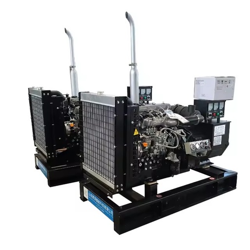 Open Type 15kva 20kva 30kva 40kva Water Cooling Single Phase 220V Home Diesel Generator Set with Engine