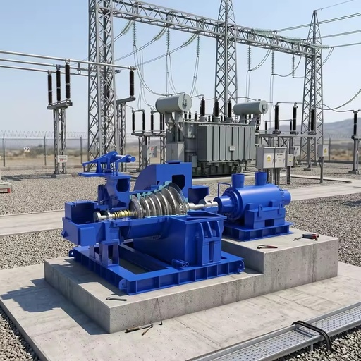 Small-Middle Size Steam Turbine for Electricity Generation 31-32-33-34-35MW and Spare Parts and Maintenance and Repair