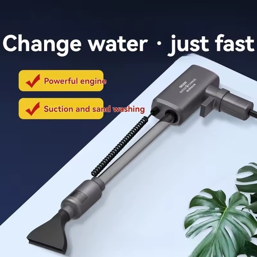 Drop-Shipping Manufacturer Fish Tank Aquarium Submersible Pump Electric Automatic Filtration Water-Changing Gadget Sand Washer