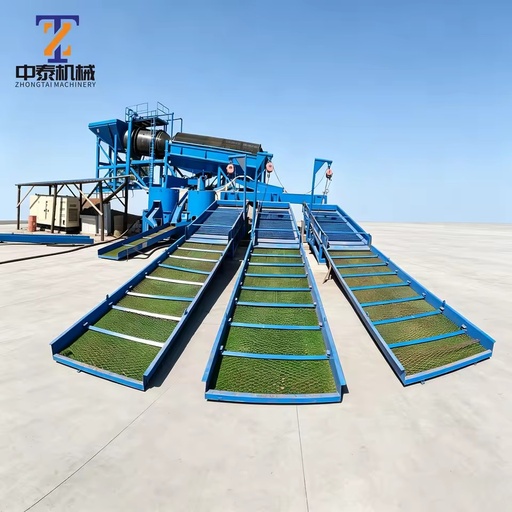 Gold Washing Machine Low Noise Sand Gold Trommel Screen Durable Rotary Drum Washer for Muddy Alluvial Gold Ore in Africa