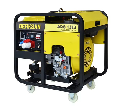 ADG13E3 12 KVA Diesel Generator Three Phase 400 V 50 Hz Water Cooled 24V DC Electric Start 18.2 a TR