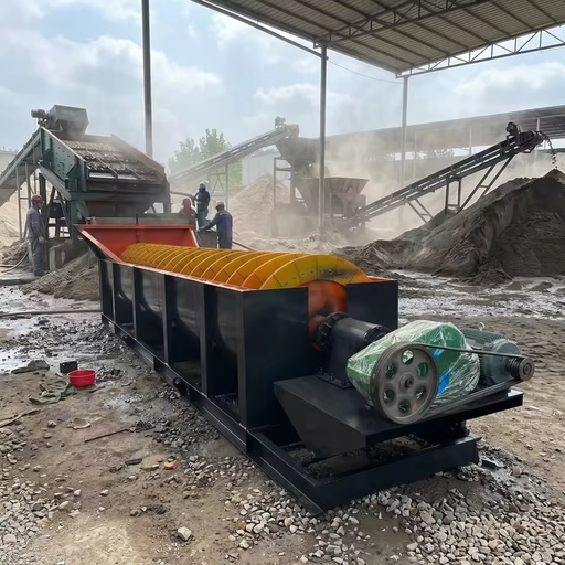 Big Brand Spiral Washer Screw Sand Washing Machine Single & Double Spiral Sand Washing Machine with Pump
