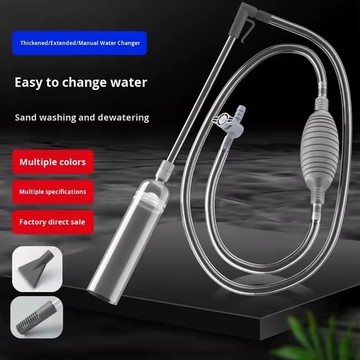 Plastic Eco-friendly Fish Tank Water Changer Siphon Pipe Sand Washer Water Pump Aquarium Supplies Fish Tank Cleaner