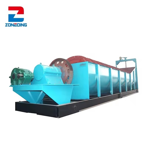 Mini Spiral Washer Equipment Screw Rock River Stone Silica Sand Washing Machine Price