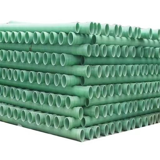 Customizable Large-diameter Glass-sand-reinforced FRP Electrical Pipe High Pressure Flexible Fiberglass Power Pipe