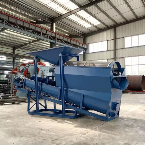 Integrated Spiral Sand Washing and Screening Machine, High Efficiency Rotary Sieve Washer for River Sand & Gravel Plant