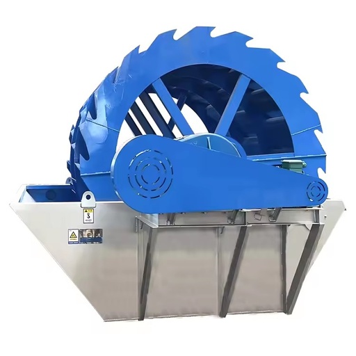 Portable High Output Wheel Bucket Sand Washer Professional River Building Material Sand Washing Machine Aggregate