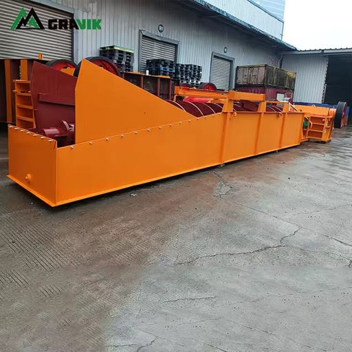 Brand Ore Sand Washer Low Consumption Quartz River Screw Type XL1115 175t/h ISO9001 Certified AC Motor 1 Year