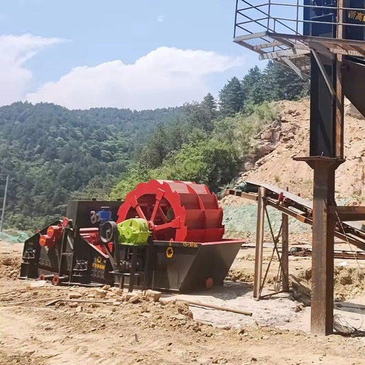 Wheel Bucket Sand Washing Machine with Pump Efficient Mining Equipment for Gold Ore Cleaning 20-180T/H Capacity
