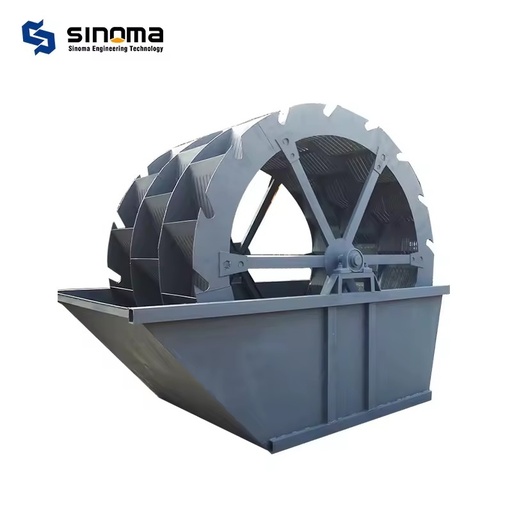 Best Selling Beach Sand Cleaning Machine Plant Aggregate Washer Production Line Wheel Bucket Gear Sand Washing 50-80t/h