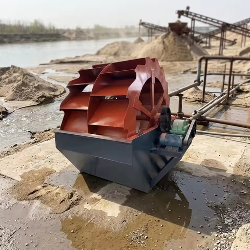 River silica gravel sea sand cleaning machine wheel sand washing machine wheel sand washer