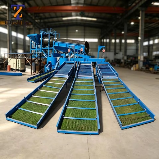 Durable Heavy Duty Gold Rotary Trommel Screen Clay Scrubber Washer for Muddy Alluvial Gold Ore Mining