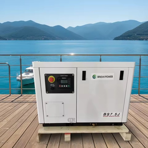 8KW 10KW 12KW 15KW 20KW 25KW 30KW Seawater Cooling Dual Voltage Marine Diesel Generator Set for Boat