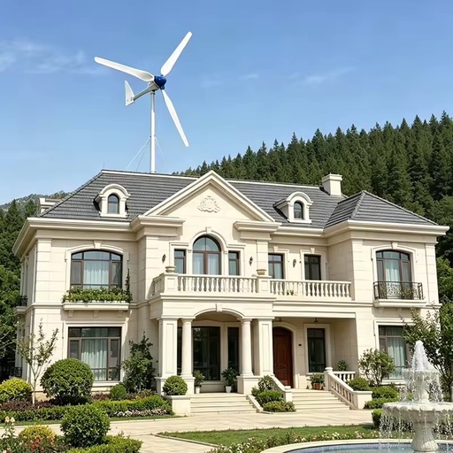 OEM 1000W 24V 48V 3/5 Blades 1kW Solar Wind Turbine Generator with Controller Horizontal Wind Turbine for Farm/Home