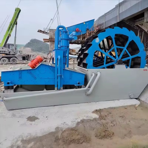 Mine Vibrating Screen Fine Sand Recovery All-in-one Machine Single/Double Trough Wheel-type Sand Washer Dewatering Machined