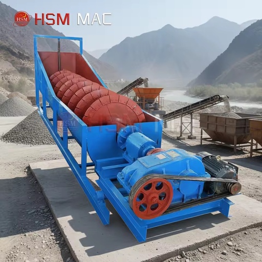 HSM Mineral Processing Equipment Sand Washing Machine Screw Spiral Log Washer for Sale
