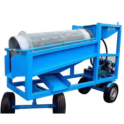 Compost Portable Gold Wash Mining Trommel Para Scrubber Wash Plant for Gold Screen Sieve Filter Sand Washer for Sale