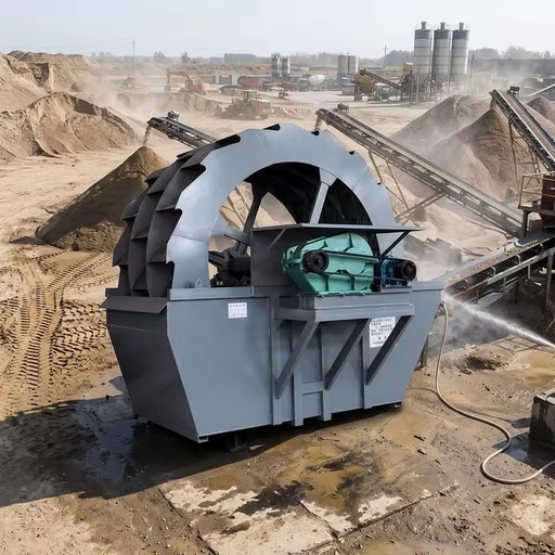 Mining Plant GX2600 Grass Sand Washing Machine Beach Cleaner Machine Sand Wheel Sand Washer for Quartz