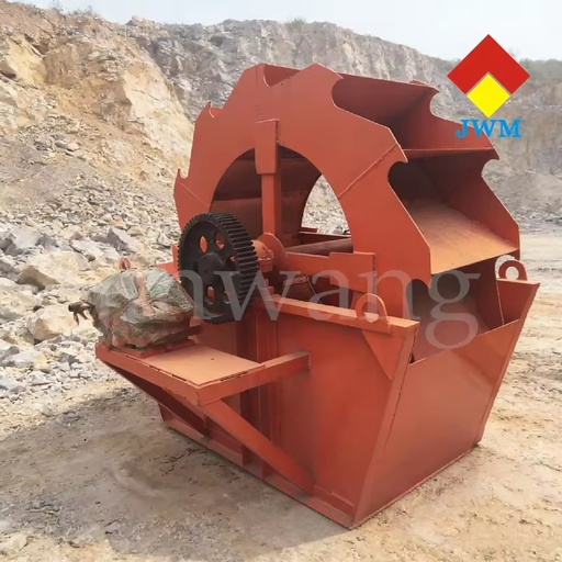 Sand & Gravel Separation and Washing Equipment Wheel Type High Efficiency Sand Washer High Efficiency Dewatering Sand Washer