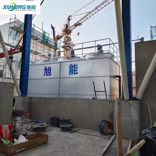 Closed Counter-flow Cooling Tower for Power Generation Plants and Oil Refining Industry Thermal Management System