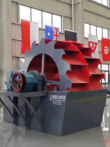Wheel Type Sand Washer ≤10mm Feed 20 to 150 TPH High Efficiency Sand Washing Machine for Aggregate and Mining Industry