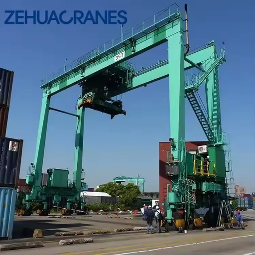 RTG Rubber Tyred Gantry Crane Container Yard Stacking Solution for Ports Logistics Centers and Freight Terminals