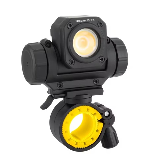 USB Rechargeable LED Spray Gun with 6W COB Work Light Adjustable Nozzle Portable Car Paint Spray Booth Industrial