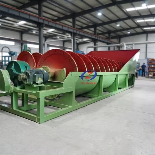 Single Shaft Screw Sand Washer Light Type Single Spiral Sand Washing Classifier Dewatering CE QMS XL-914 Diameter914mm 100tph