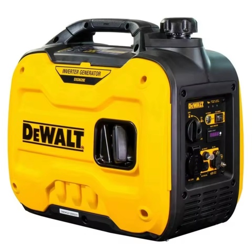 DXGNI20E 2.0kW Petrol Inverter Generator DW80i Engine Model Recoil Start Single Cylinder 4-Stroke 230V LED Display 1.8kW Rated