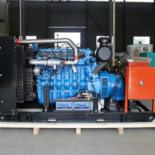 Silent Brushless Gas Turbine Generator 50kVA-1MW 100kw 500kw 1000kw Syngas/Natural Gas Water Cooling Electric Start High