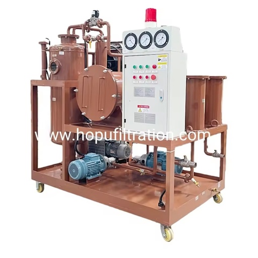 New Turbine Oil Purification Dehydration Unit Compressor Oil Recycling Machine 8 Gal Capacity 25 L/Min Flow 5 Year Warranty