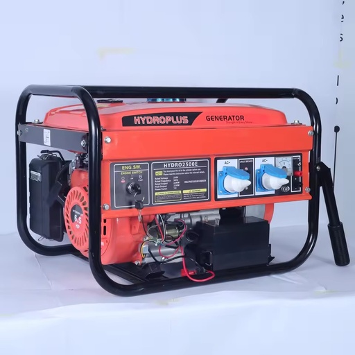HYDROPLUS 2500W Gasoline Generator 6.5HP 230V 50Hz Air-Cooled Portable for Residential Use