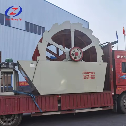 Bucket Type Sand Washer Machine Portable Bucket Style Sand Cleaning Dewatering Equipment CE QMS XSD2610 Reel2600mm 20-50tph