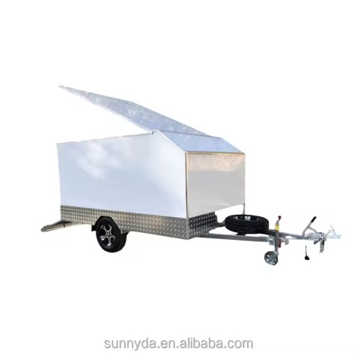 High Quality Box Trailer Enclosed Enclosed Motorcycle Trailer Enclosed Car Transporter Trailer for Sale