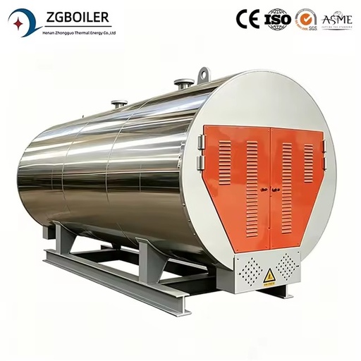 High Efficiency WDR Series Horizontal 2T Full Automatic Electric Heating Steam Boiler for Food Processing Factory