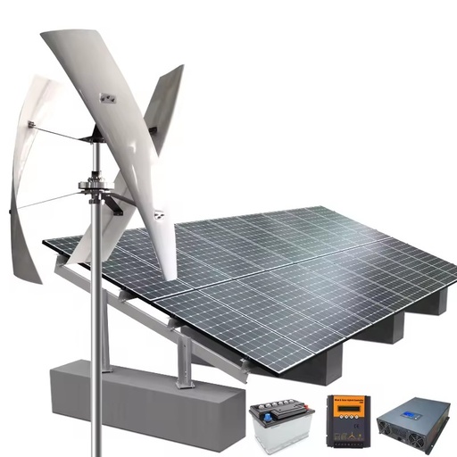 Advanced Design Lithium Battery & Solar Panels Wind Complete Home Hybrid Power System