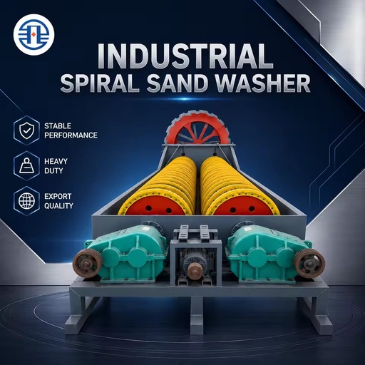 OEM Heavy Load Double Shaft Fully Automatic Spiral Sand Washer with Gear and Pump Robust Worldwide Supply Long Lifespan