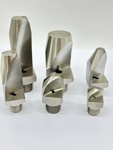 Ultra High Impact Deflected Narrow Angle Flat Fan Nozzle for Sand Gravel Aggregates Washing