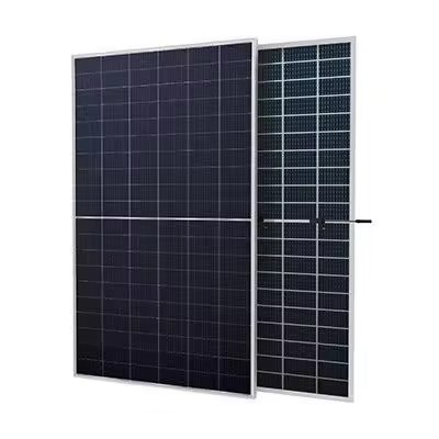 550W Double Glass Mono Solar Module, Aluminum Alloy Frame Weatherproof Photovoltaic Panel for Household Solar Installation