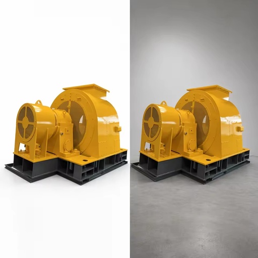 Energy Saving and Environmentally Friendly 1000 kW Hydroelectric Generator with Engine, Used for River Power Generation