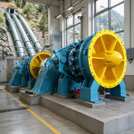 Efficient Micro Water Turbine 50KW, 200KW, 500KW, with Low-speed Generator Low Head Micro Water Turbine