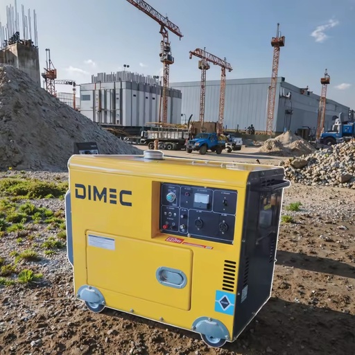 OEM Silent Diesel Generator 5kW Electric Start Diesel Power Generator Single Phase Portable Backup Generator