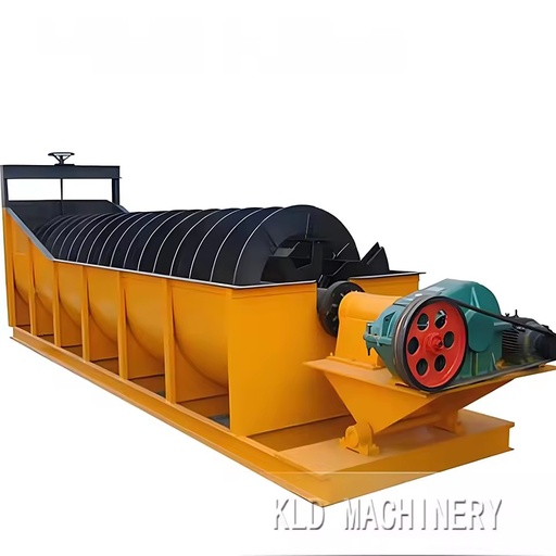 KLD Heavy-Duty Spiral Washer Screw Ore Sand Washing Machine with AC Motor 2 Years Warranty 15-500t/h Capacity CE Certified