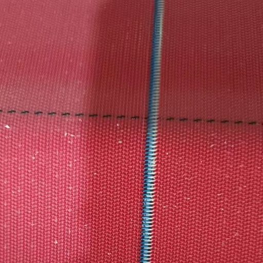 Large Loop Spiral Press Filter Wire Mesh Conveyor Belt Dehydration of Food Sludge