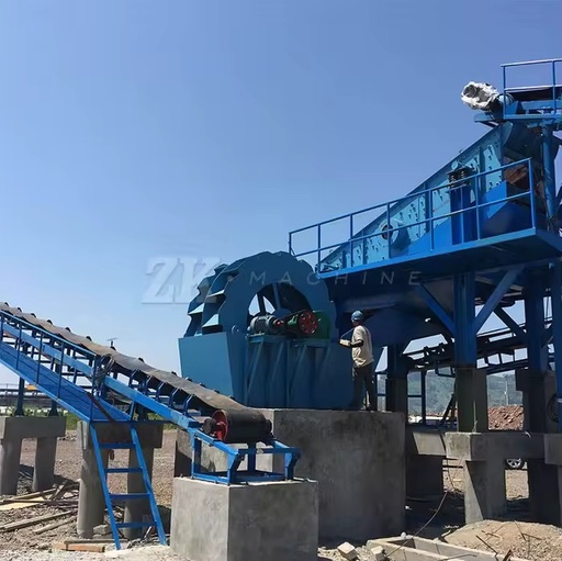 Spiral Sand Washer Machine River Sand and Gravel Processing Wheel Bucket Sand Washing Machine