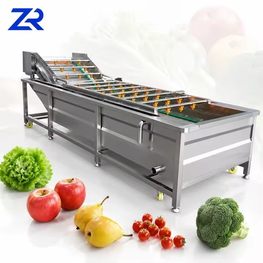 High-Efficiency Bubble Washing Machine for Fruits and Vegetables | Eco-Friendly & Customizable