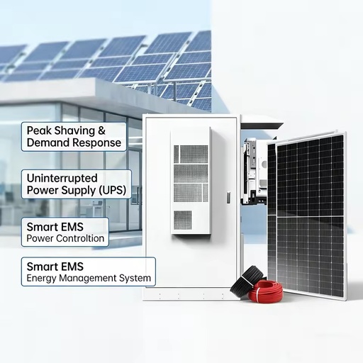 125KW 241kWh Hybrid Solar PV System Industrial Solar Generator All-in-One Energy Storage for Manufacturing Plant Cost Saving