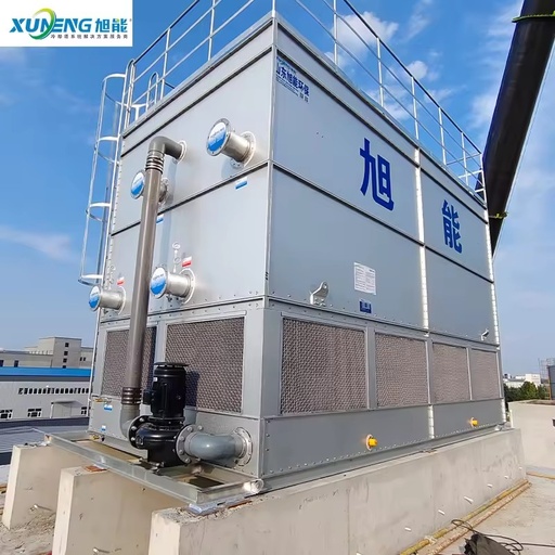 High Efficiency Remote Power Plant Diesel Generator Set Cooling Counterflow Closed Circuit Cooling Tower